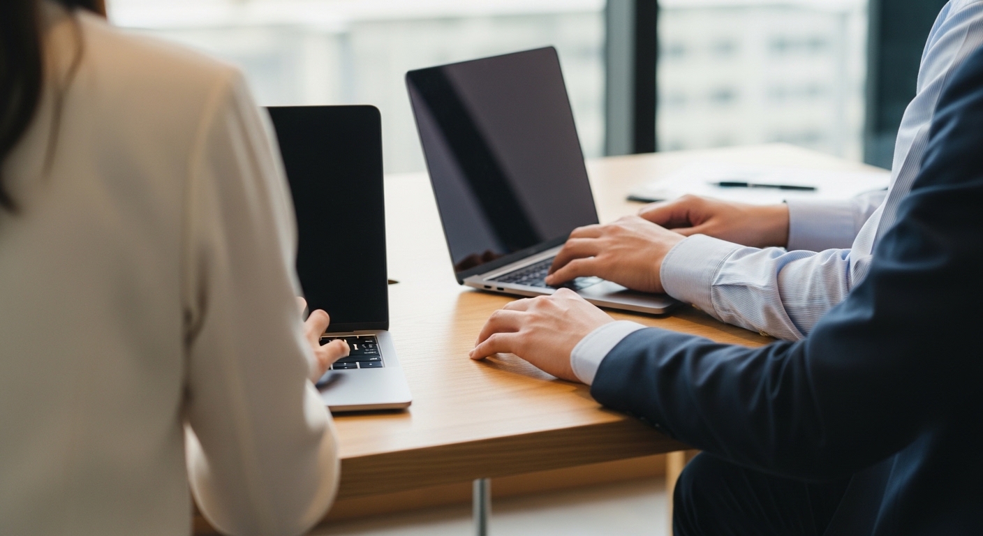 モクモクと作業して、手を動かしながら学習している様子